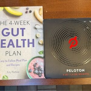 Peloton Black Weights with Health Guide